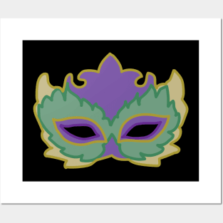 Mardi Gras Mask Posters and Art